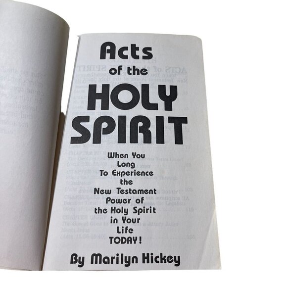 Acts of the Holy Spirit Marilyn Hickey New Testament Paperback 1990 Bible Study - Picture 6 of 9
